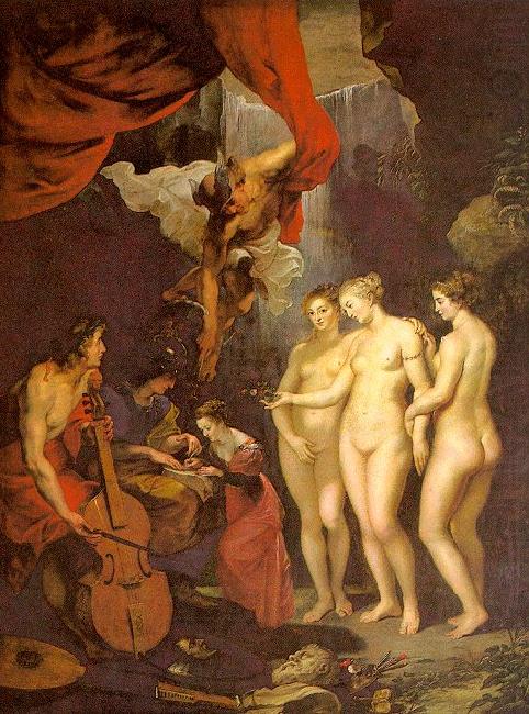Peter Paul Rubens The Education of Marie de Medici china oil painting image